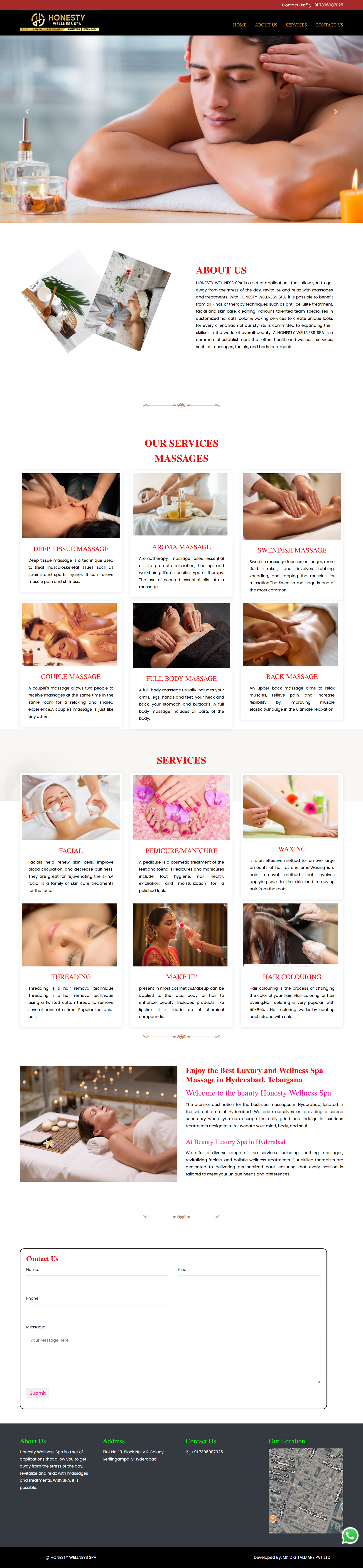 honesty wellness spa